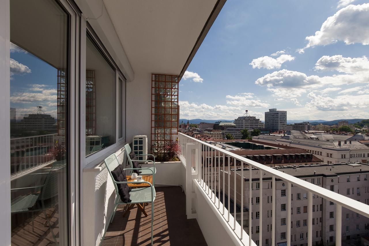 Charming Terrace Apartments Ana And Maria Tour As Ljubljana Eksteriør billede